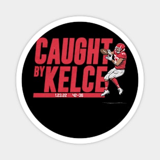 Travis Kelce Caught By Kelce Magnet